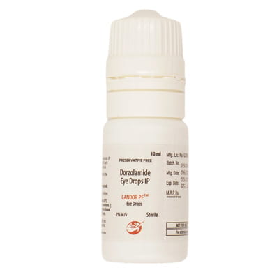 Candor Pf 2% Bottle Of 10ml Eye Drops