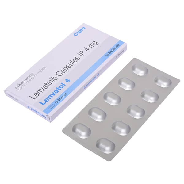 Lenvatol 4mg Strip Of 10 Capsules
