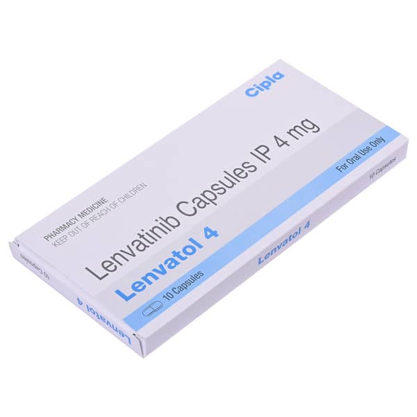 Lenvatol 4mg Strip Of 10 Capsules