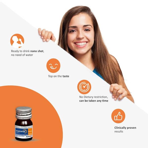 Topup D3 Sugar Free Bottle Of 5ml Oral Solution