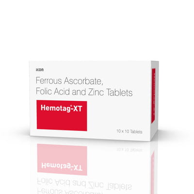 Hemotag Xt Strip Of 10 Tablets
