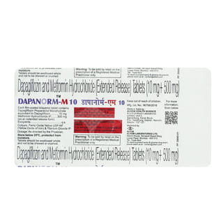 Dapanorm M 10Mg Strip Of 10 Tablets
