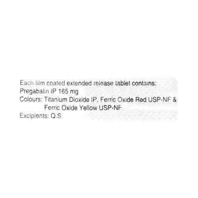 Pregabid Cr 165mg Strip Of 10 Tablets