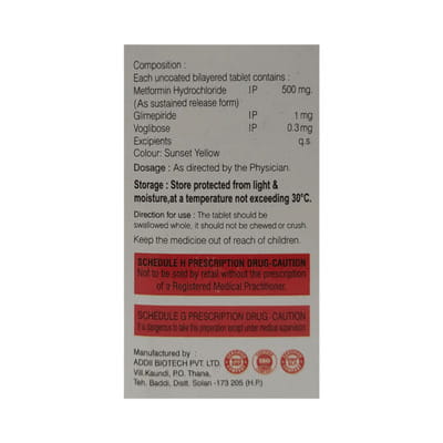 Gvos M 1mg Strip Of 10 Tablets