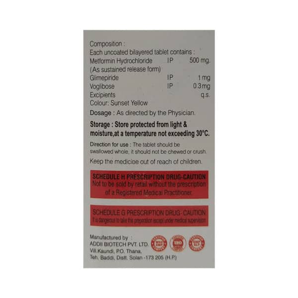 Gvos M 1mg Strip Of 10 Tablets
