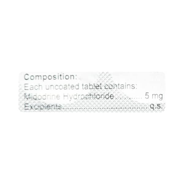 Midgeo 5mg Strip Of 10 Tablets