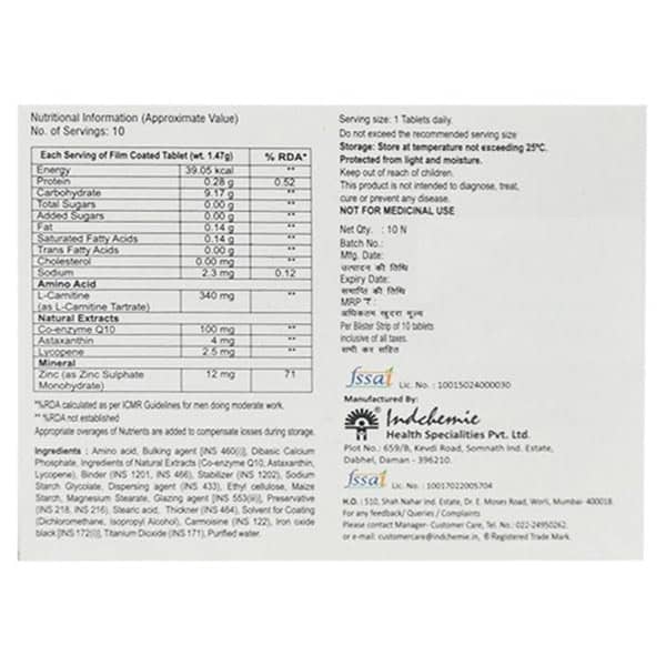 Extrofert M Strip Of 10 Tablets