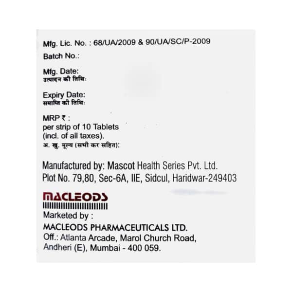 Sitadapa M 100/10/1000mg Strip Of 10 Tablets