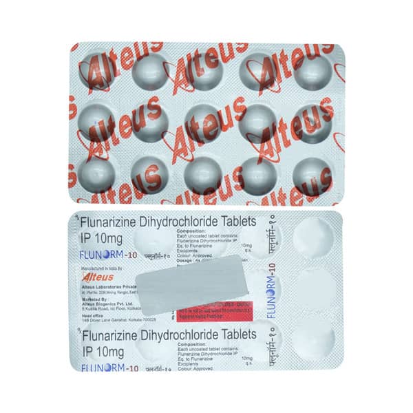 Flunorm 10mg Strip Of 15 Tablets