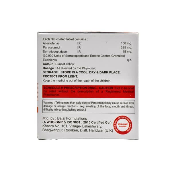 Meldflam Plus Strip Of 10 Tablets
