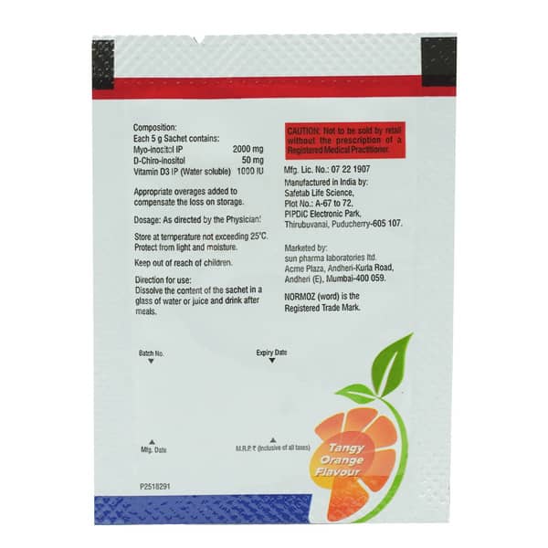 New Normoz Ds Tangy Orange Flavour Sachet Of 5Gm Oral Powder