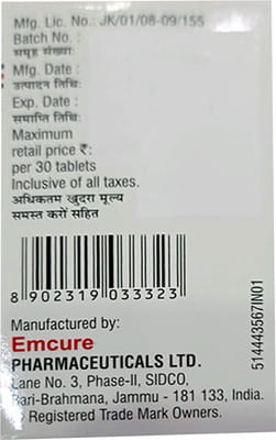 Inbec Bottle Of 30 Tablets