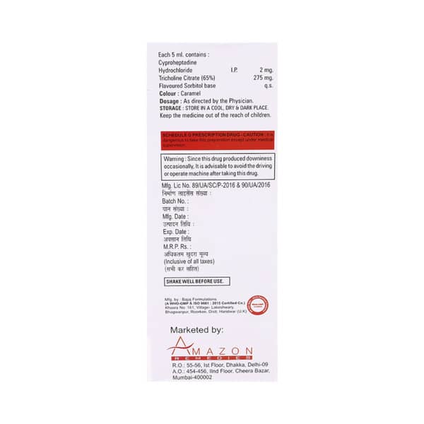 Apitize Sugar Free Bottle Of 200ml Syrup