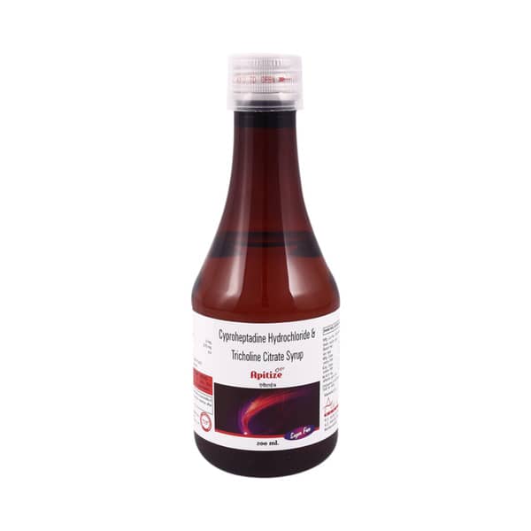 Apitize Sugar Free Bottle Of 200ml Syrup