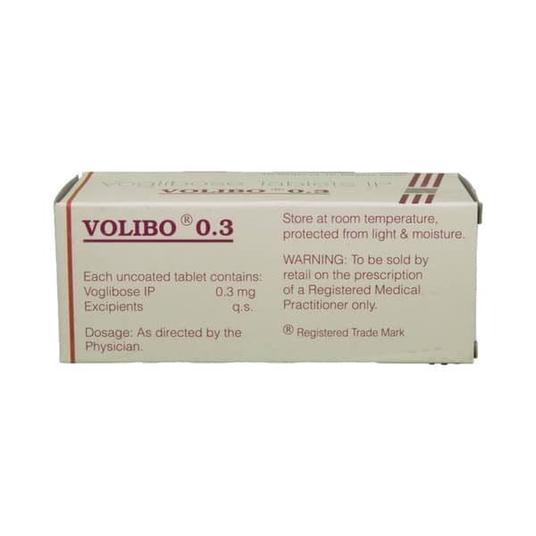 Volibo 0.3mg Strip Of 15 Tablets