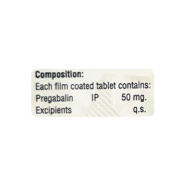 Gabaniche 50Mg Strip Of 10 Tablets
