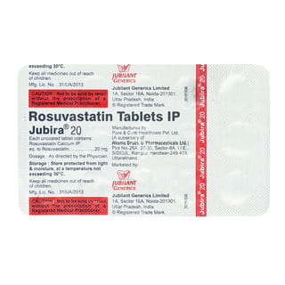 Jubira 20Mg Strip Of 15 Tablets