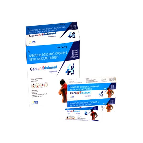 Gabain Tube Of 30gm Ointment