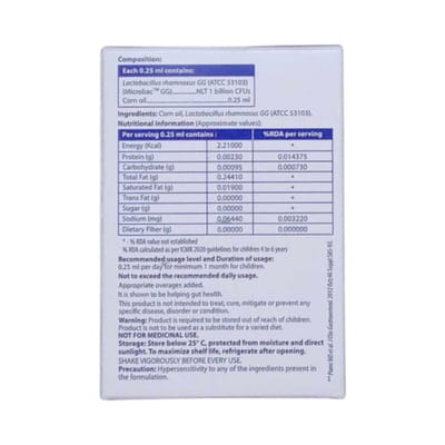 Entero Plus Bottle Of 3.5ml Oral Drops