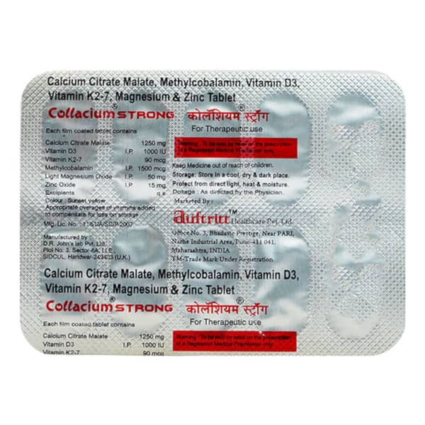 Collacium Strong Strip Of 10 Tablets
