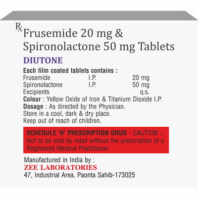 Diutone Strip Of 10 Tablets
