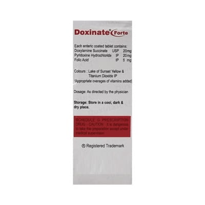 Doxinate Forte Strip Of 15 Tablets