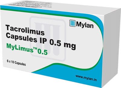 Mylimus 0.5mg Strip Of 10 Capsules