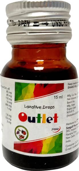 Outlet Laxative Bottle Of 15Ml Drops