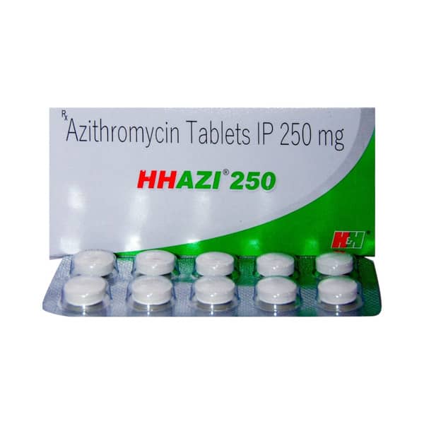 Hhazi 250mg Strip Of 10 Tablets