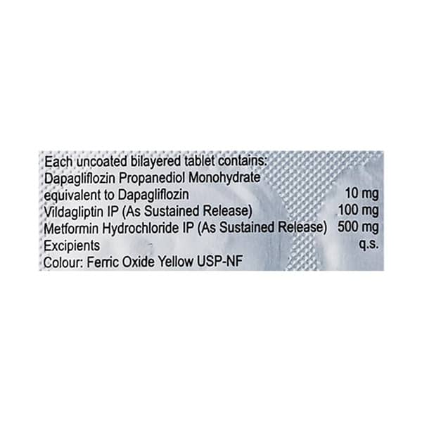 Daparyl Vm 500mg Strip Of 10 Tablets