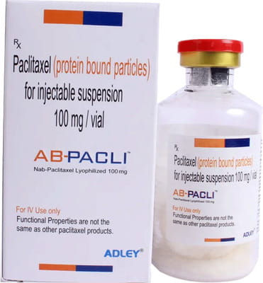 Ab Pacli 100mg Dry Vial Of 1 Powder For Injection