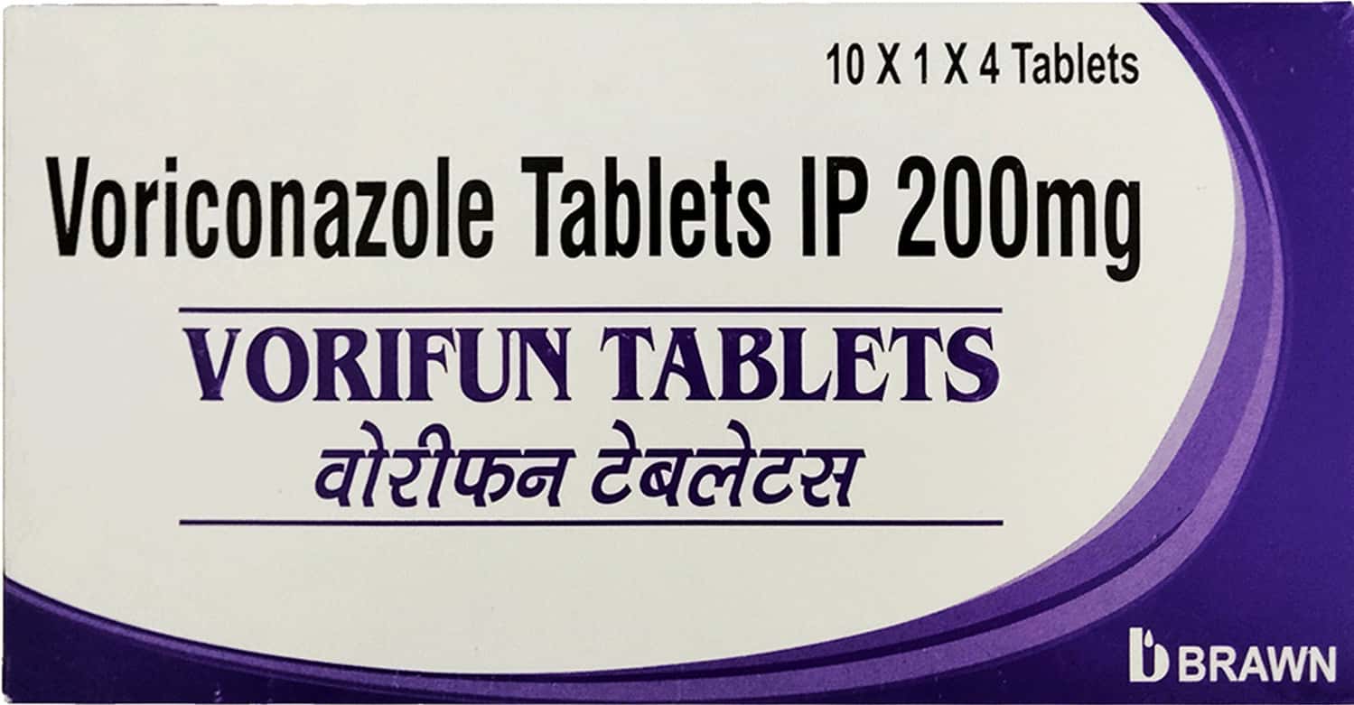 vorifun 200mg dry vial of 1 powder for injection