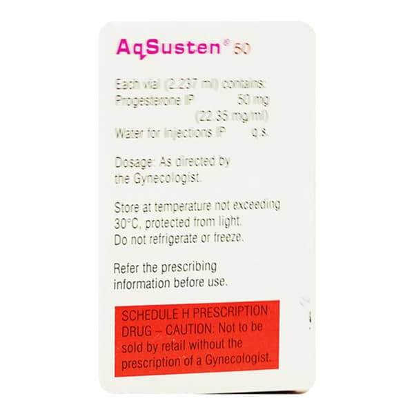 Aqsusten 50 Solution For Injection