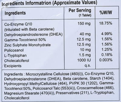 Egrich Strip Of 10 Tablets