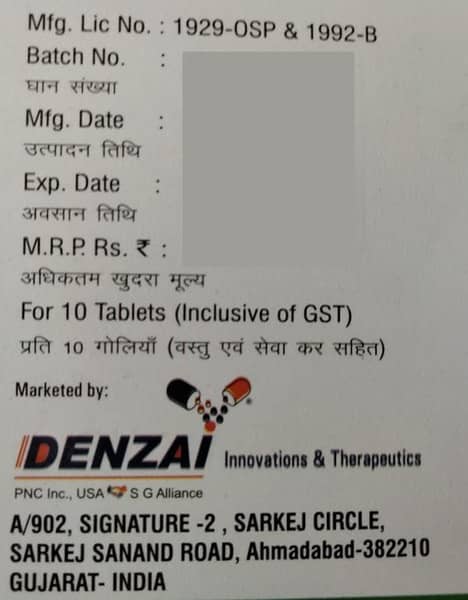 Doloend Mr Strip Of 10 Tablets