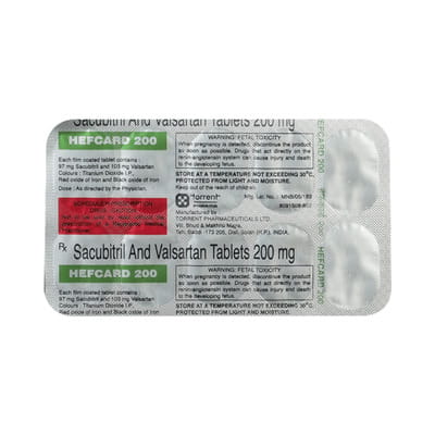 Hefcard 200mg Strip Of 14 Tablets