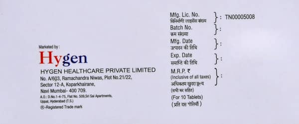 Hyrostat 10Mg Strip Of 10 Tablets