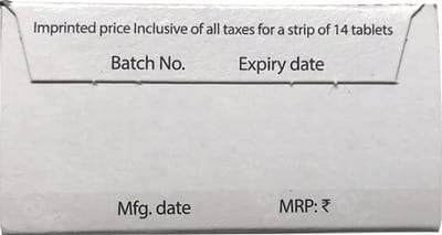 Verquvo 2.5mg Strip Of 14 Tablets