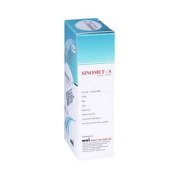 Sinomet S Bottle Of 10Ml Nasal Spray