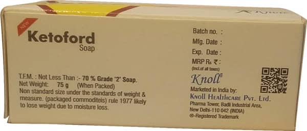 New Ketoford Box Of 75Gm Soap