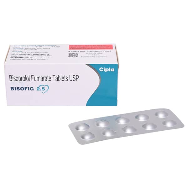 Bisofig 2.5Mg Strip Of 10 Tablets