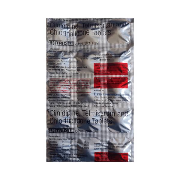 Lntrio 6.25Mg Strip Of 15 Tablets