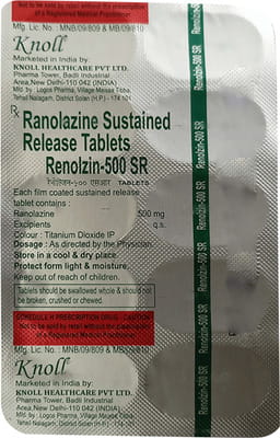 Renolzin Sr 500mg Strip Of 10 Tablets