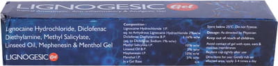Lignogesic Tube Of 30gm Gel