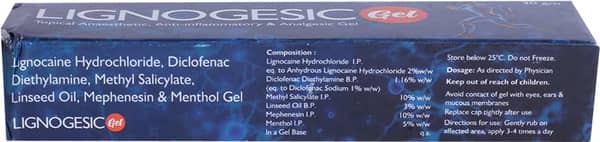 Lignogesic Tube Of 30Gm Gel