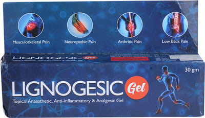 Lignogesic Tube Of 30gm Gel