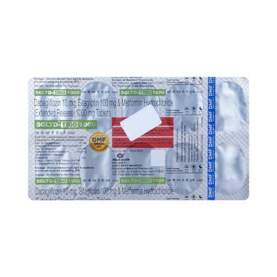 Sgltd Trio 1000mg Strip Of 10 Tablets