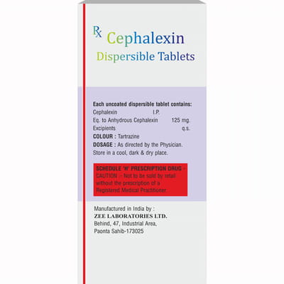 Celazin 125mg Dt Strip Of 10 Tablets