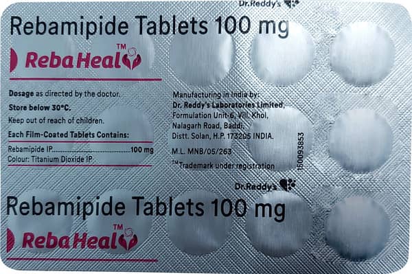 Rebaheal 100mg Strip Of 15 Tablets