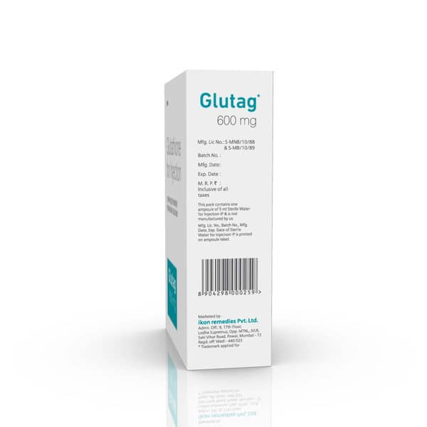 Glutag 600Mg Dry Vial Of 1 Powder For Injection